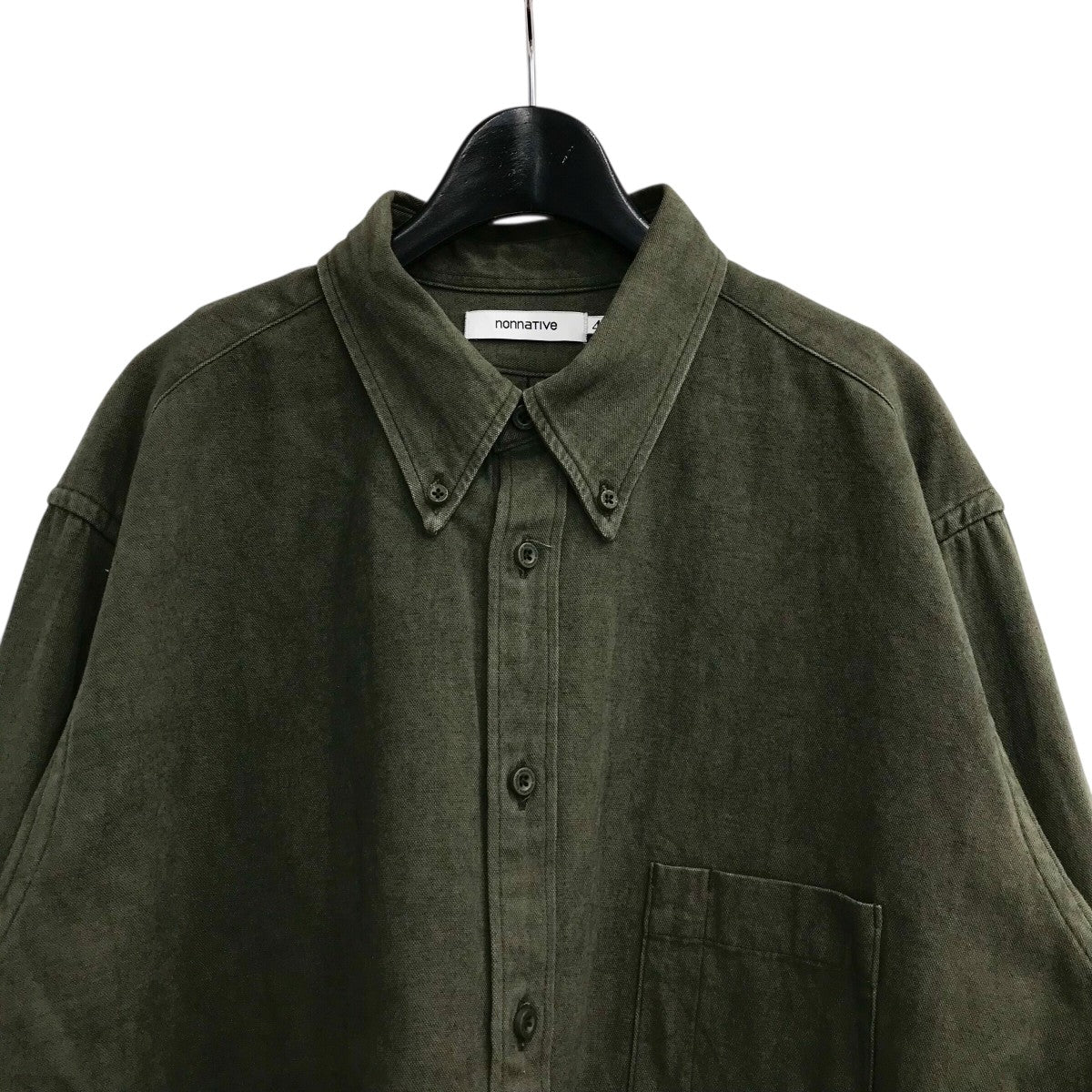 nonnative(ノンネイティブ) 「DWELLER L S B．D． SHIRT C L OXFORD