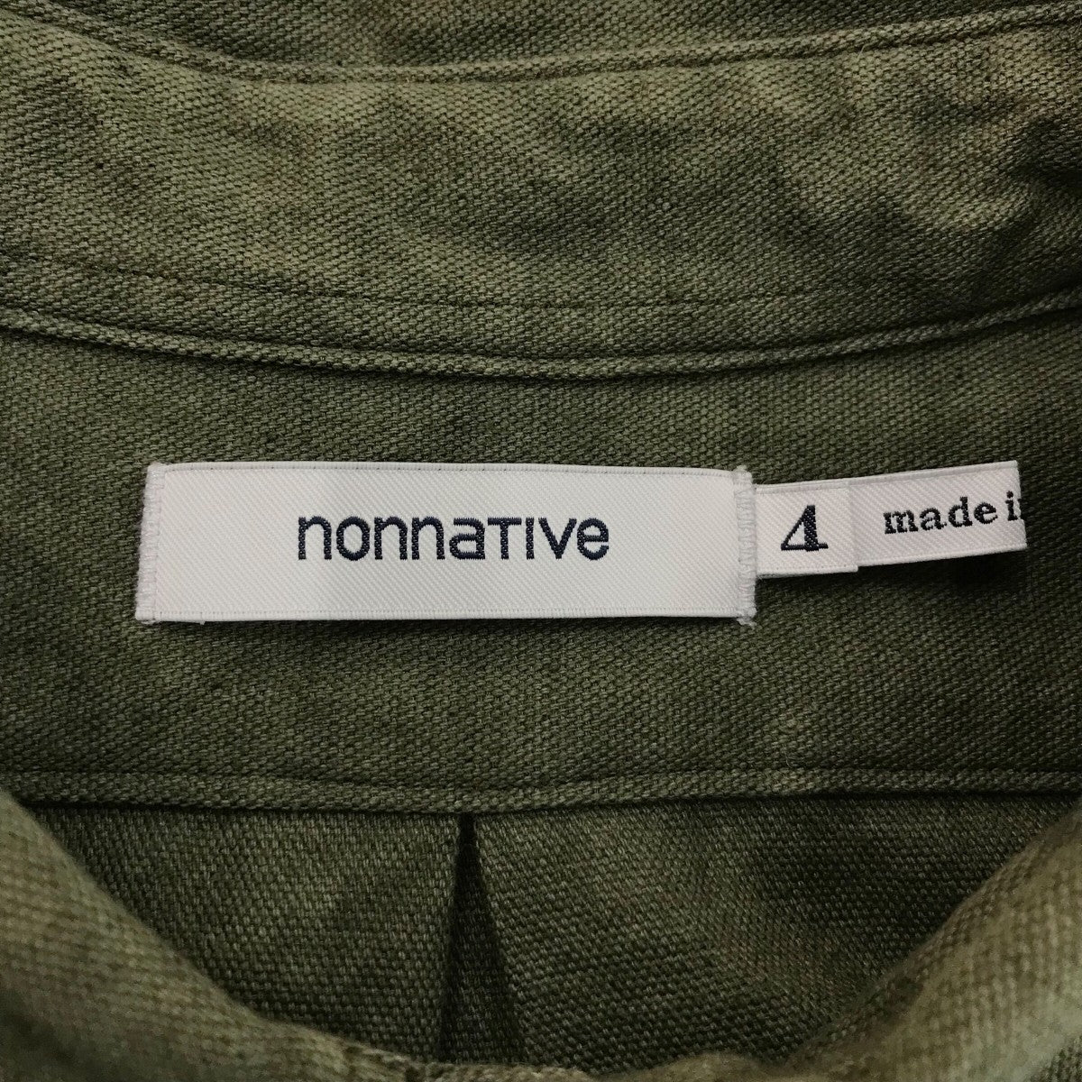 nonnative(ノンネイティブ) 「DWELLER L S B．D． SHIRT C L OXFORD