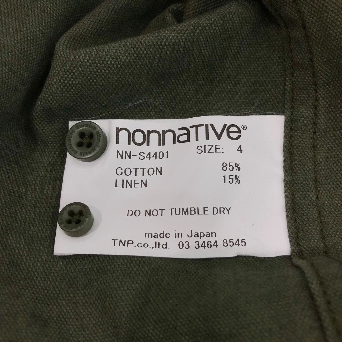 nonnative(ノンネイティブ) 「DWELLER L S B．D． SHIRT C L OXFORD