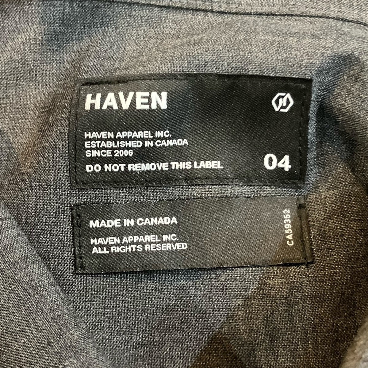HAVEN 半袖ポケットシャツHVNSH0105 古着・中古-4枚目のアイテム画像