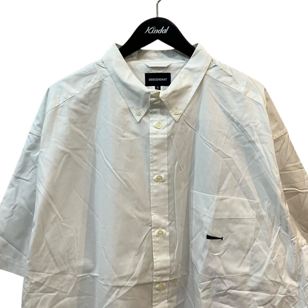 DESCENDANT 「KENNEDY’S OXFORD SS SHIRT」半袖オックスフォードシャツ 古着・中古-3枚目のアイテム画像