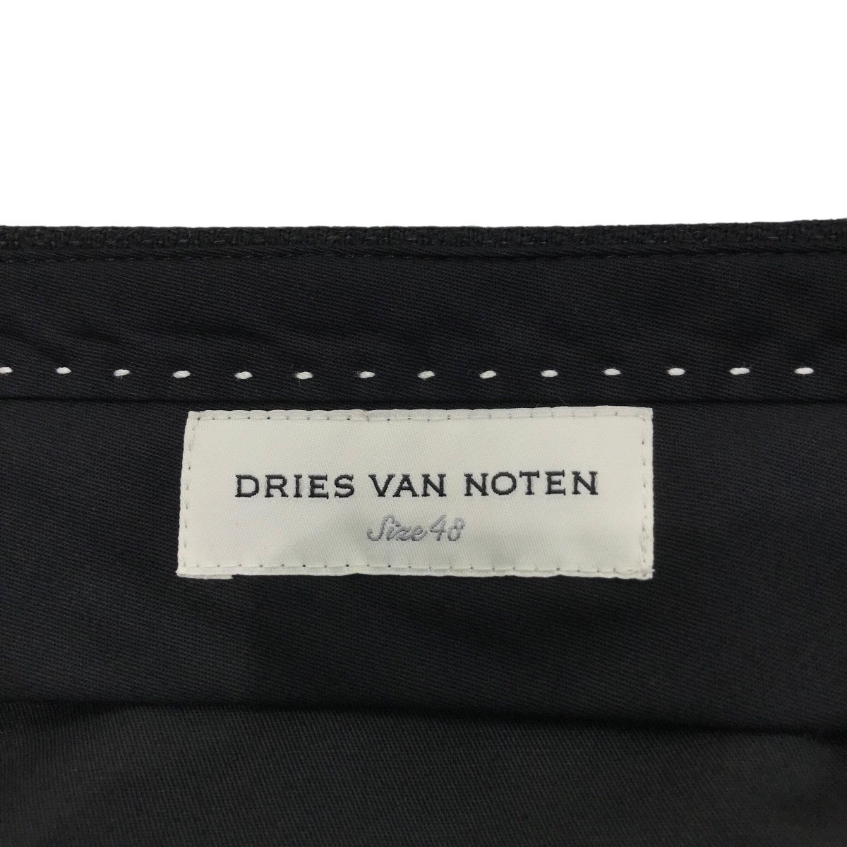 DRIES VAN NOTEN(ドリスヴァンノッテン) ワイドスラックス ブラック