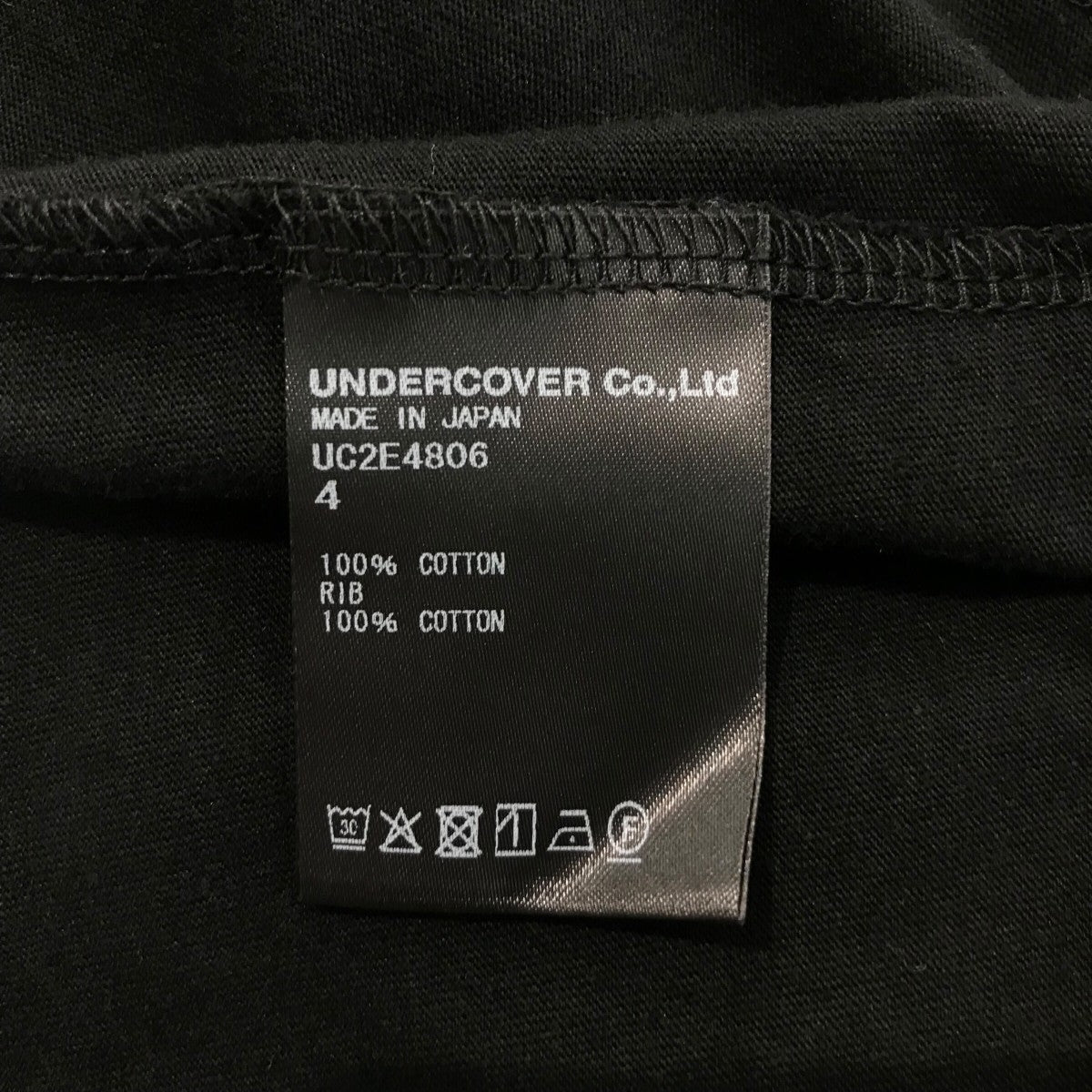 UNDERCOVER(アンダーカバー) ロングスリーブTシャツUC2E4806 UC2E4806