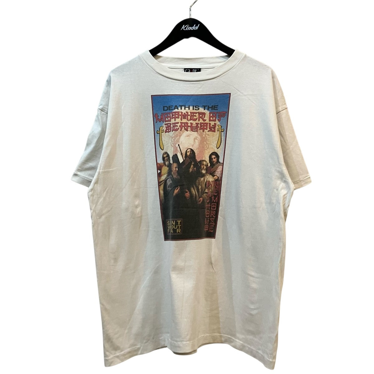 SAINT MICHAEL(セントマイケル) 23AW「RK SS TEE WITH OUT FEAR