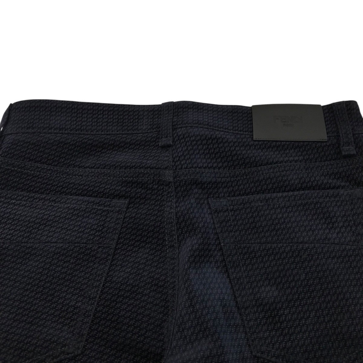 FENDI 総柄ベロアパンツFLP201 古着・中古-4枚目のアイテム画像