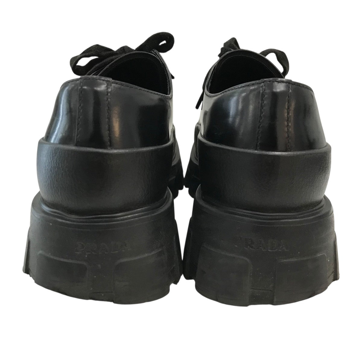 PRADA(プラダ) ブラッシュドレザーダービーシューズ2EG411 2EG411