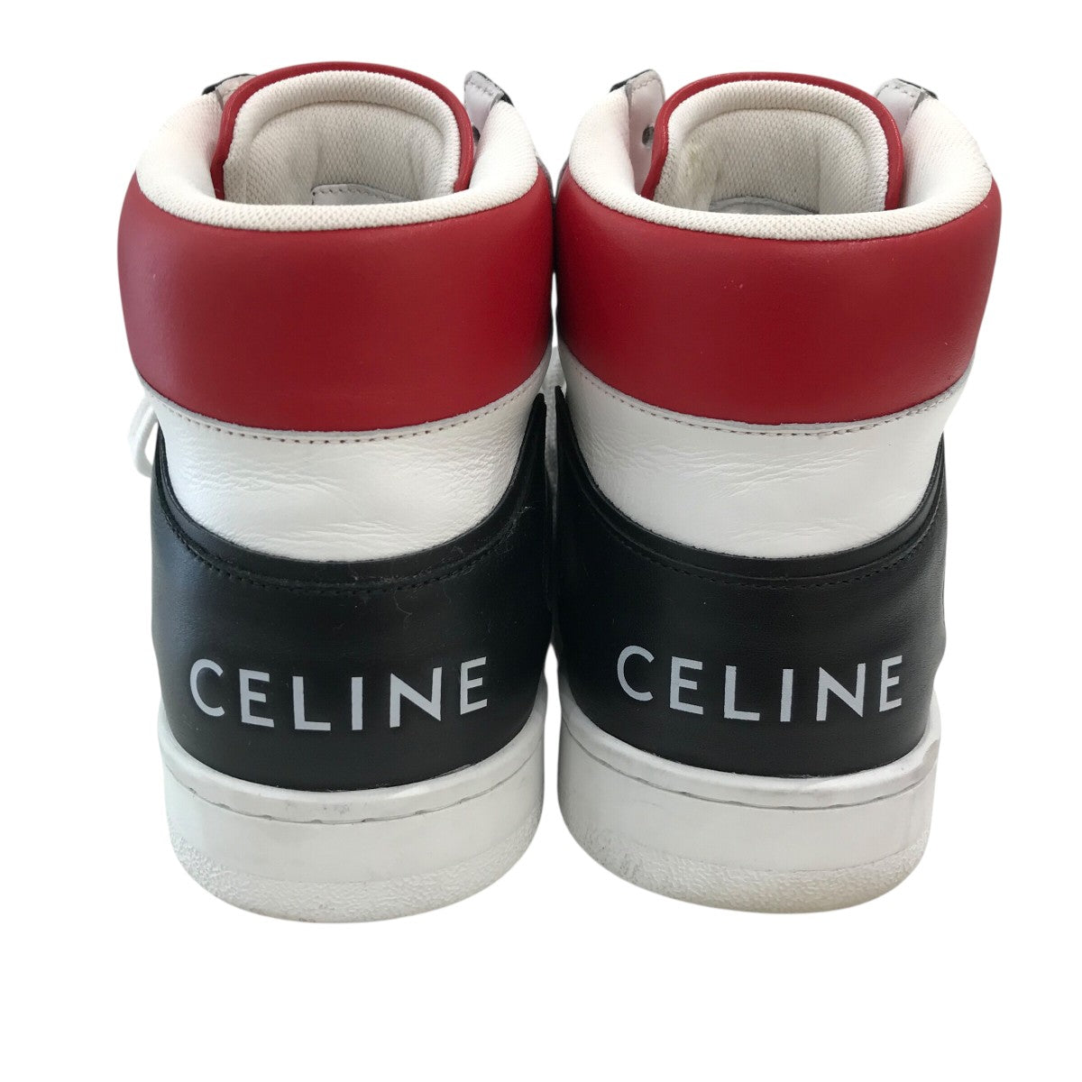 【未使用級】CELINE セリーヌ ハイカットスニーカー CT-01 楽天市場】【セリーヌ】Celine CT-01 ロゴ レザー ハイカット