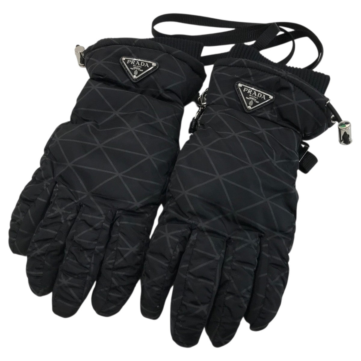 PRADA(プラダ) トライアングルブローチ21S061 21S061 ブラック