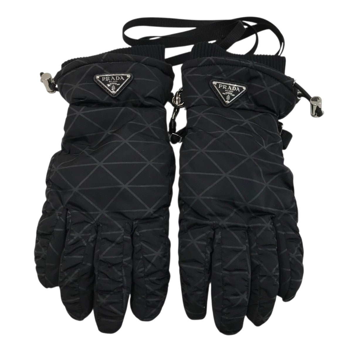 PRADA(プラダ) トライアングルブローチ21S061 21S061 ブラック