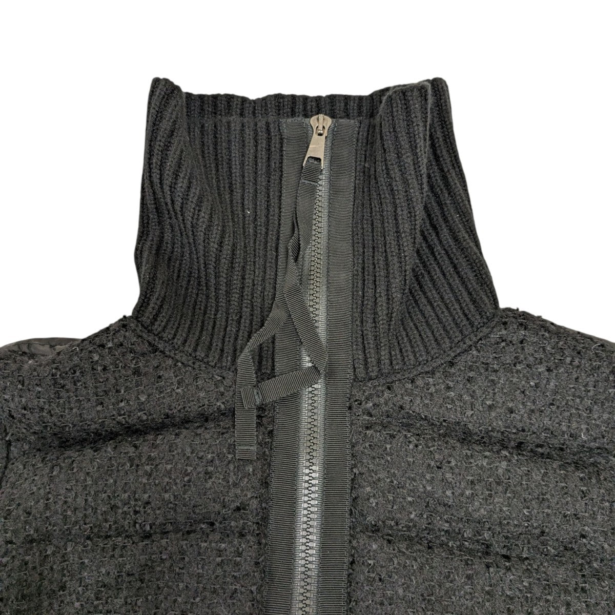 専用　モンクレール　ダウンジャケット　ツイード切替　XL モンクレール ダウンジャケット ツイード切替 XL