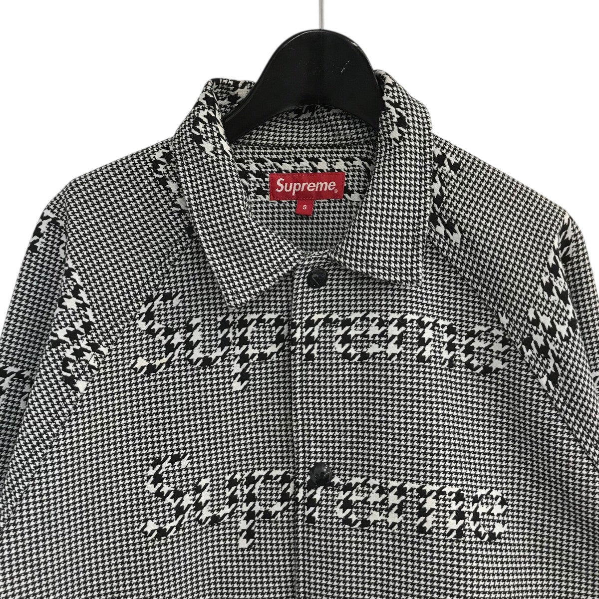 supreme プルオーバー　ブルゾン　チェック　classic logo Supreme Classic Logo S S Top (FW23) - $68