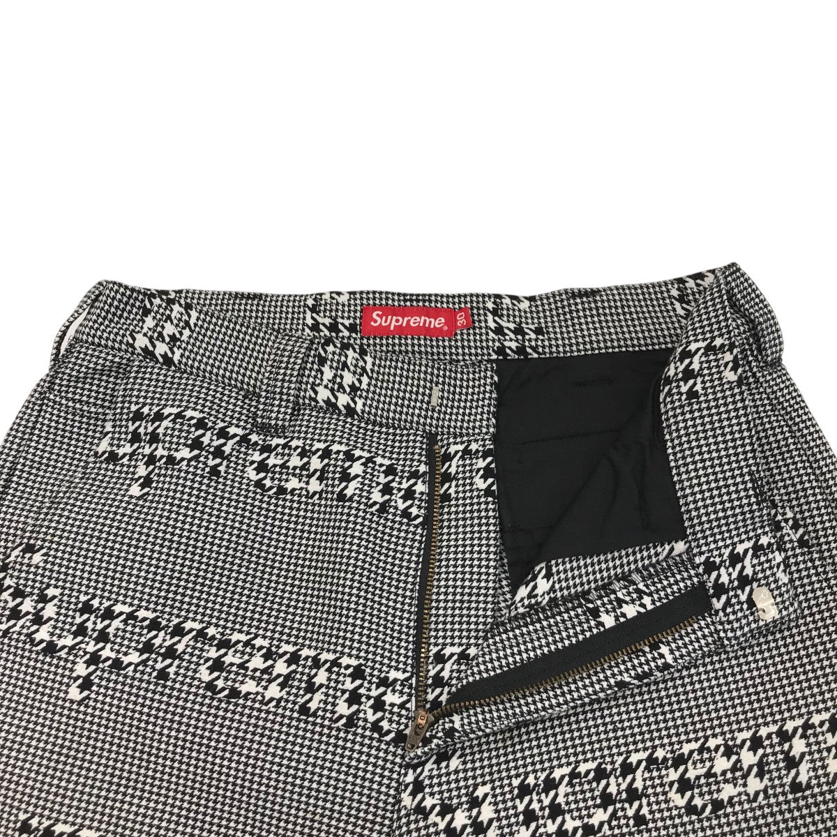 Supreme(シュプリーム) 20AW「Work Pant Black Houndstooth