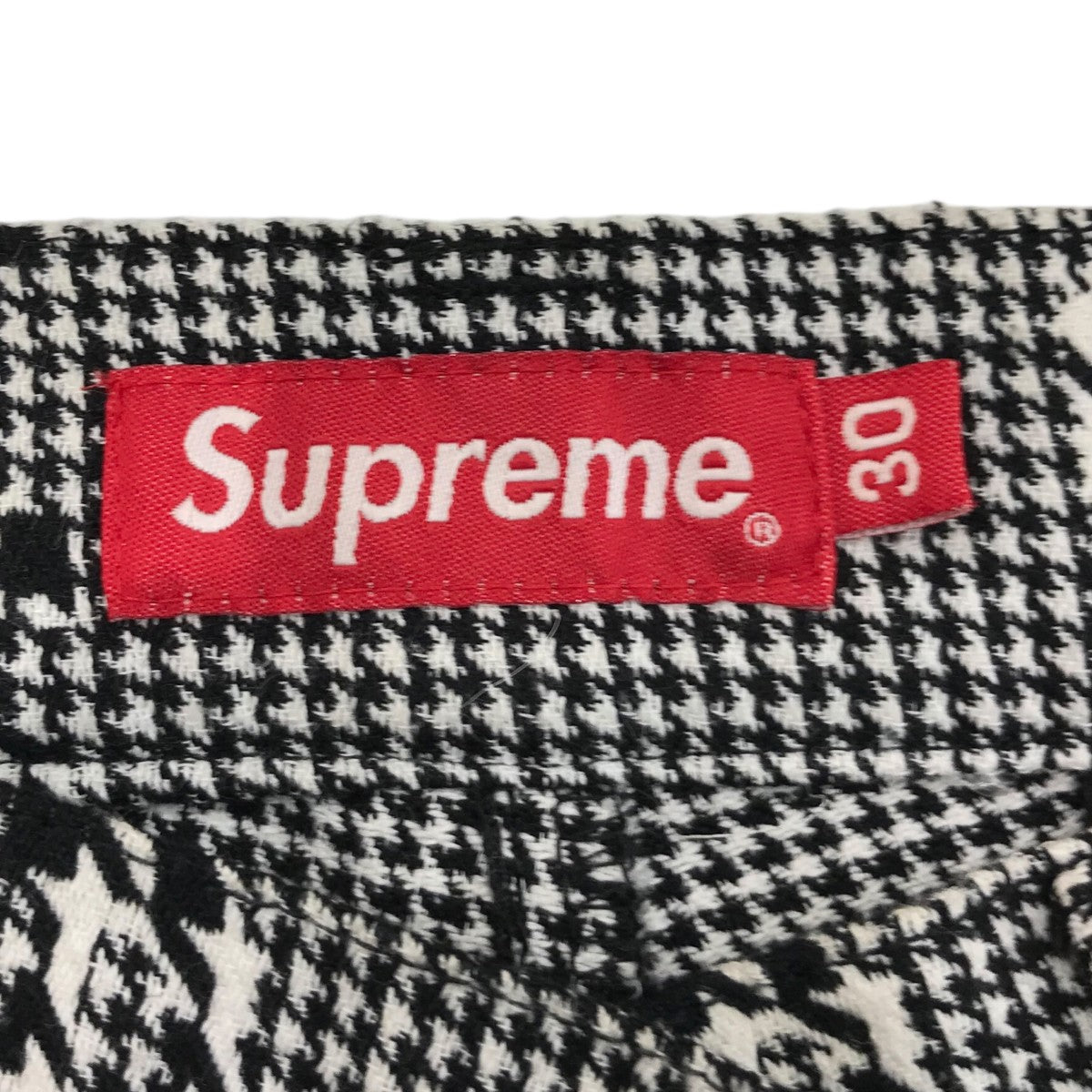 Supreme(シュプリーム) 20AW「Work Pant Black Houndstooth