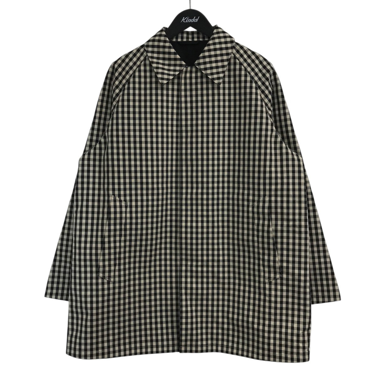 HEUGN(ユーゲン) コットンダブルクロスバルカラーハーフコート