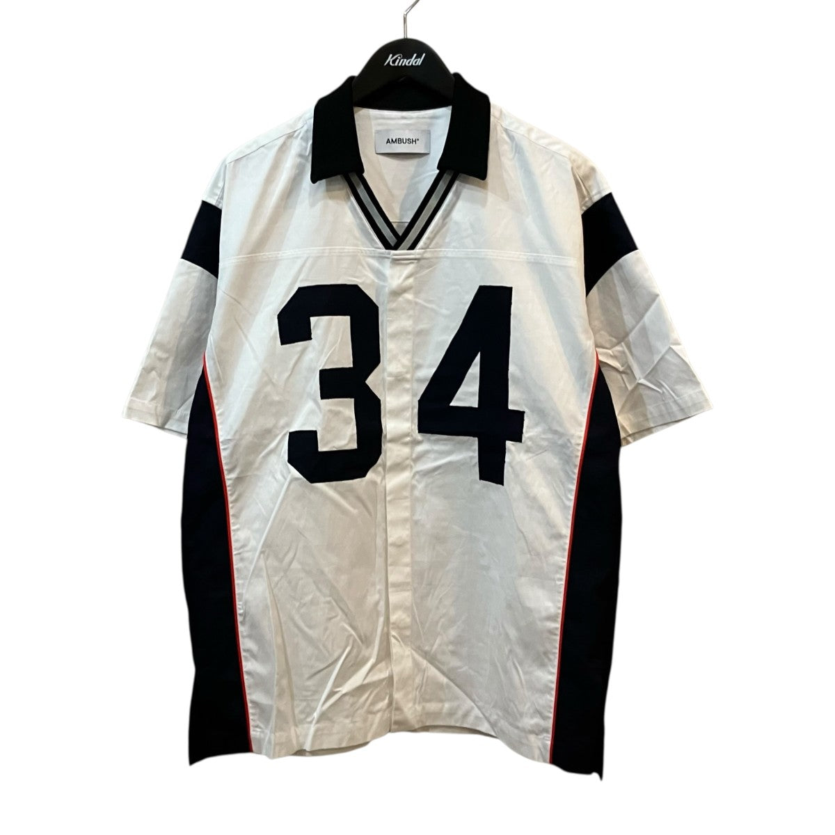 AMBUSH 「SPORTS DESIGNED SHIRT」ナンバリング半袖シャツ12115310 古着・中古-1枚目のアイテム画像