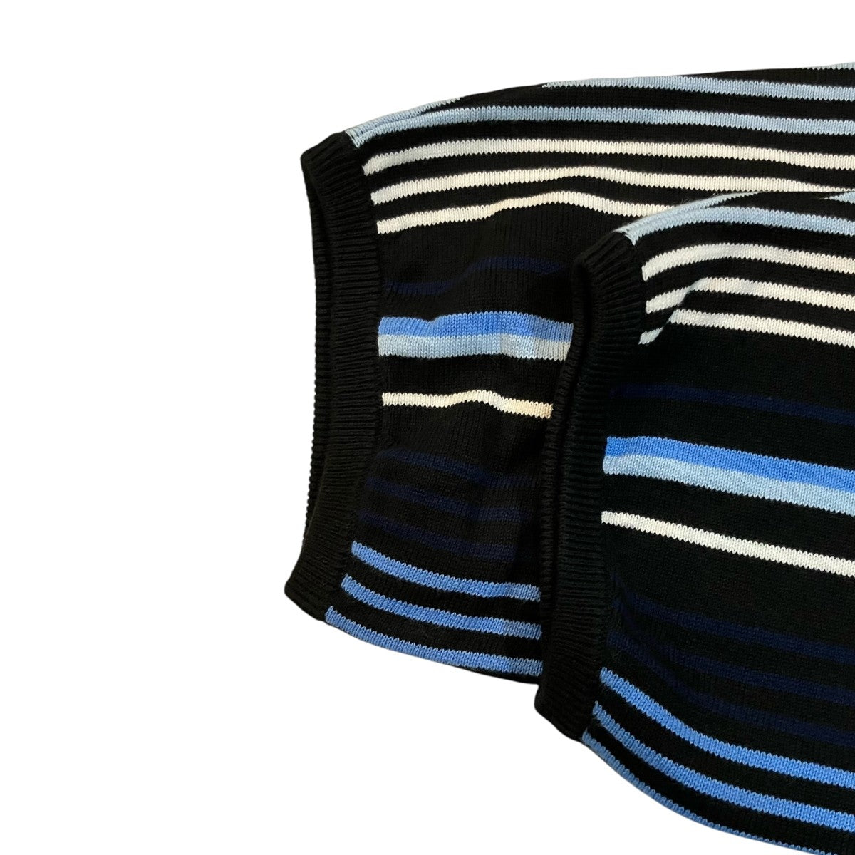 NOMARYHTHM TEXTILE 「Gradation Stripe Polo」ボーダーポロシャツN39KN01 古着・中古-4枚目のアイテム画像