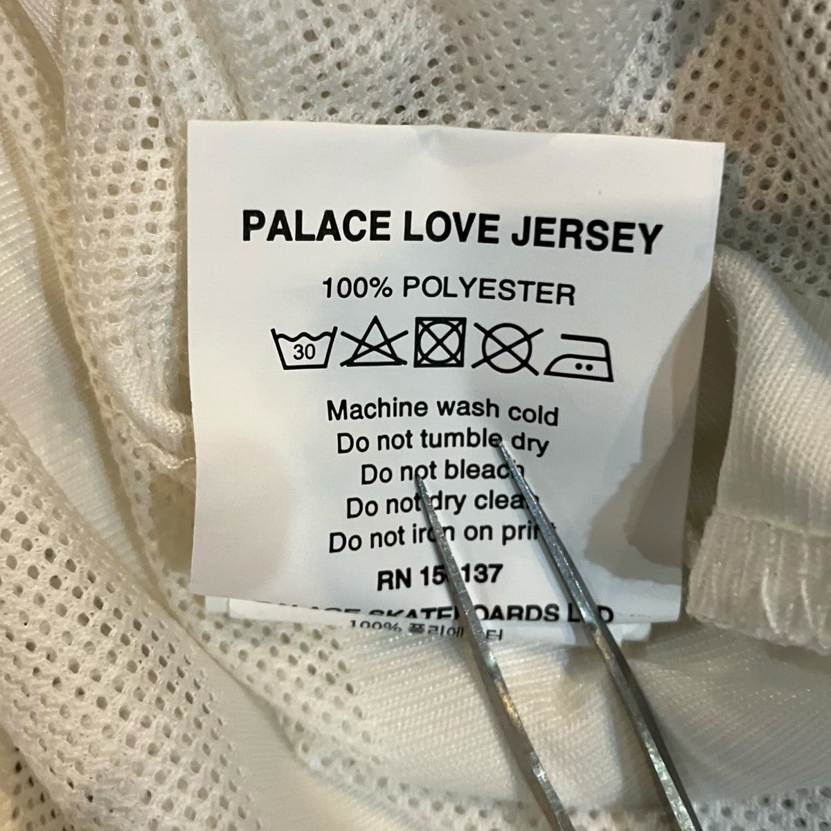 PALACE 「PALACE LOVE JERSEY」ベースボールシャツ 古着・中古-6枚目のアイテム画像