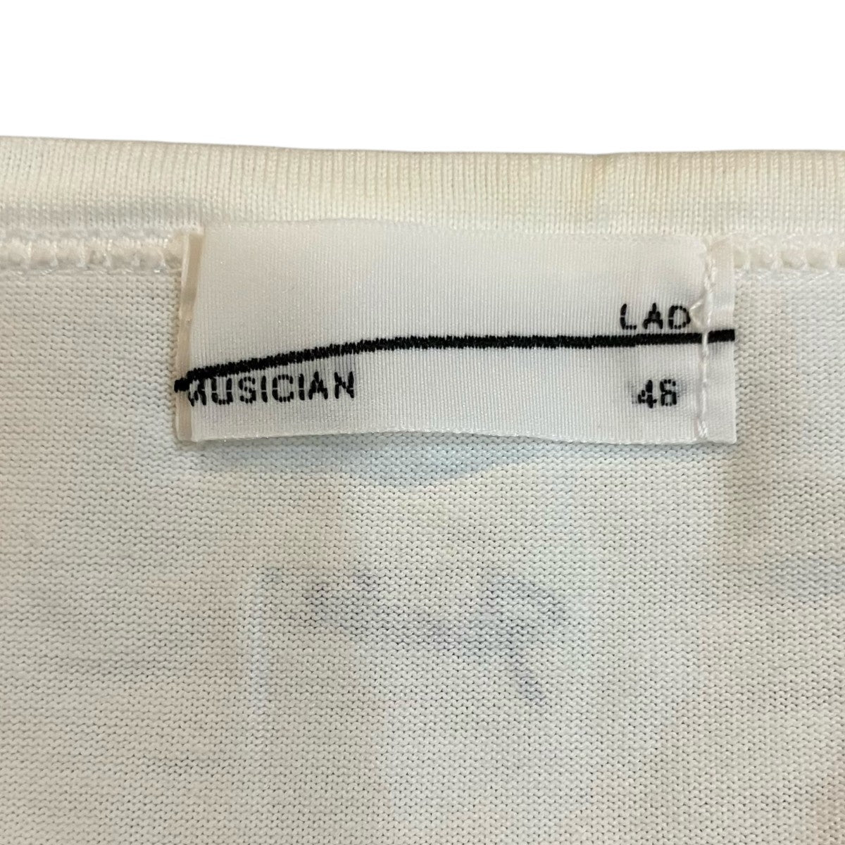 LAD MUSICIAN 両面バックロゴプリントTシャツ 古着・中古-5枚目のアイテム画像