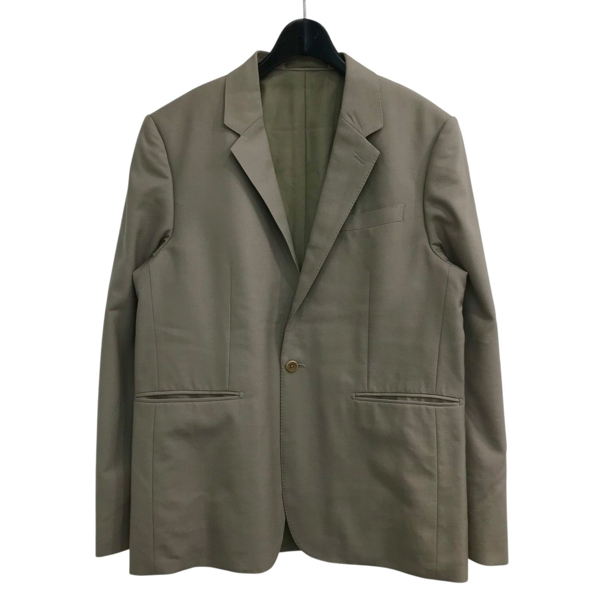 「WOOL GABARDINE STANDARD 1B JACKET」テーラードジャケット2122 301