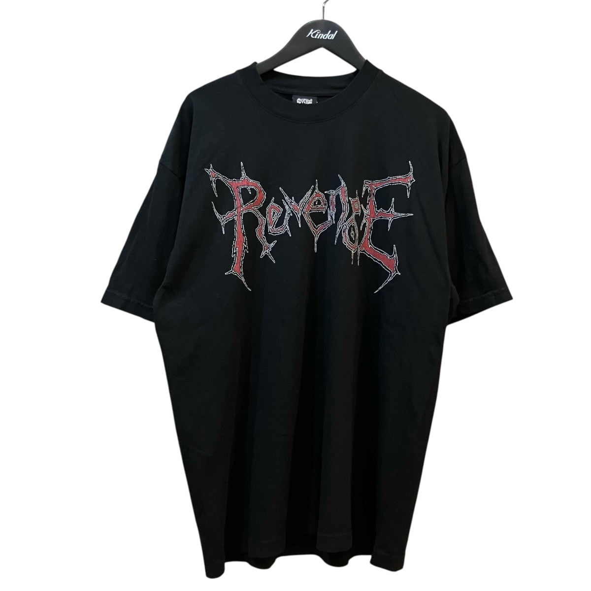 REVENGE×DEATHNOTE リュークバックプリントTシャツ 古着・中古-1枚目のアイテム画像