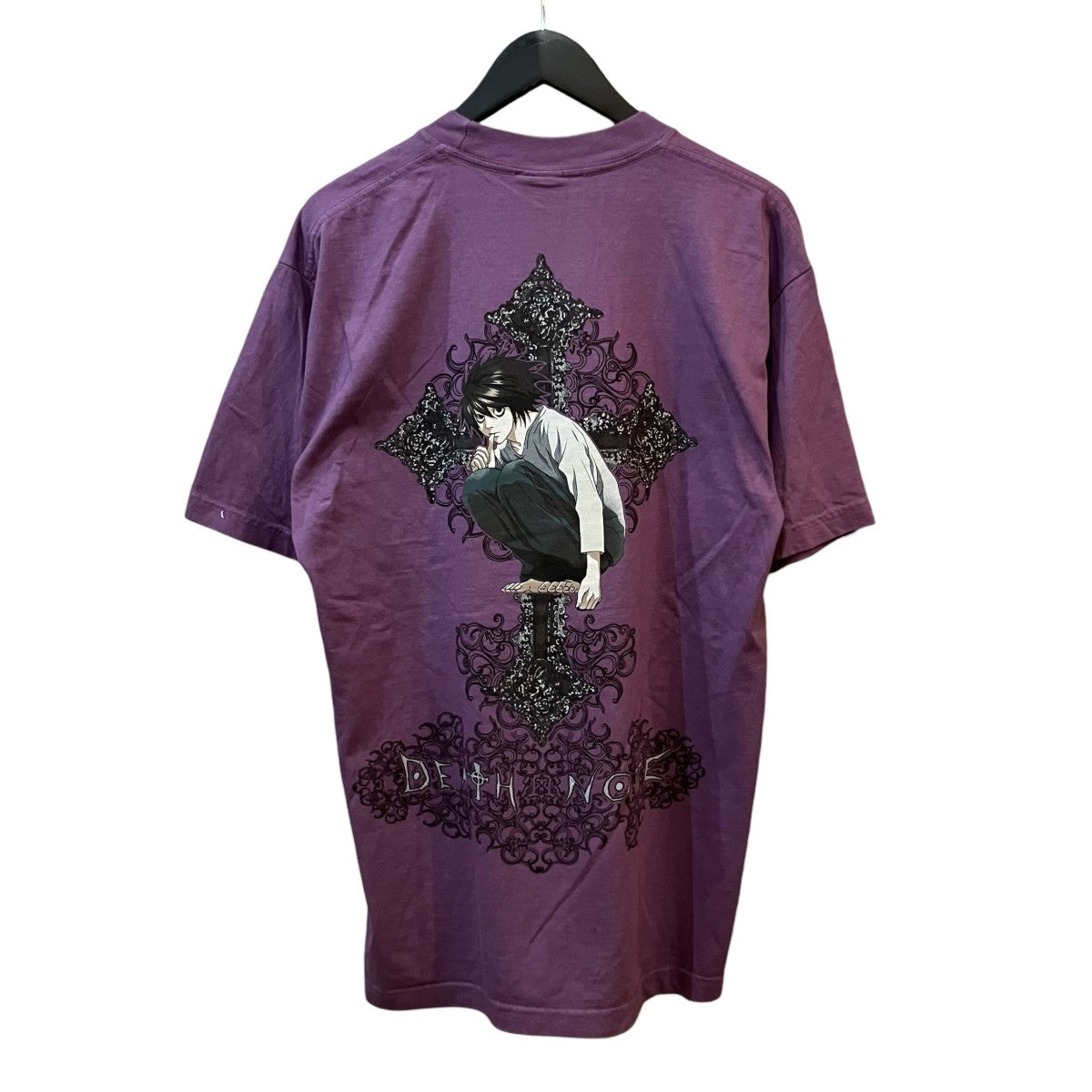 REVENGE×DEATHNOTE LバックプリントTシャツ 古着・中古-2枚目のアイテム画像