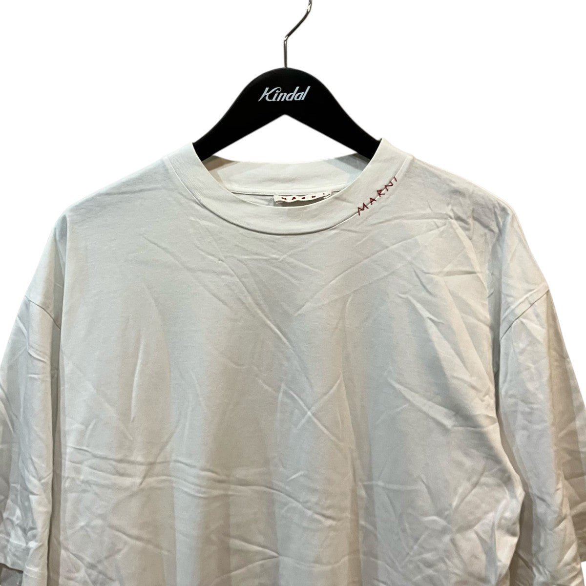 MARNI 25SSネックロゴTシャツHUMU0223X5 古着・中古-3枚目のアイテム画像