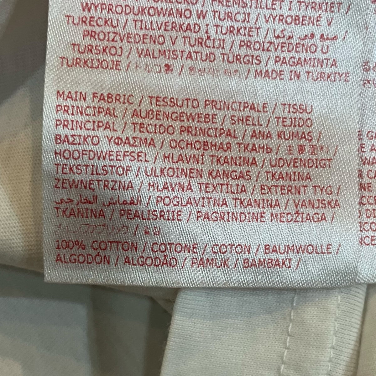 MARNI 25SSネックロゴTシャツHUMU0223X5 古着・中古-7枚目のアイテム画像