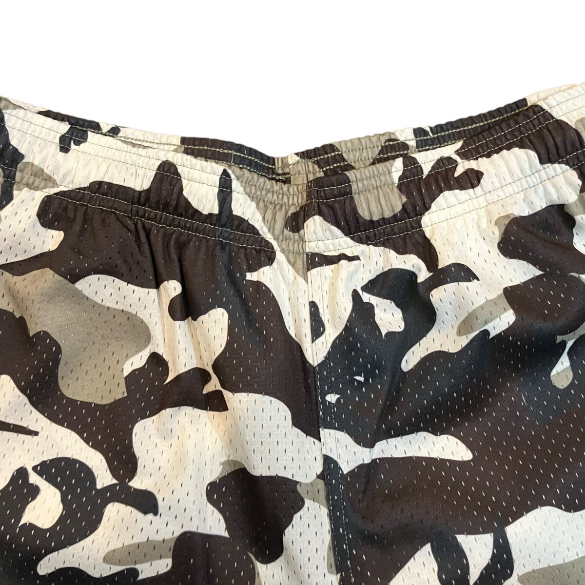 stussy 25ss「Basic Mesh Short」カモフラメッシュショーツ112335 古着・中古-3枚目のアイテム画像