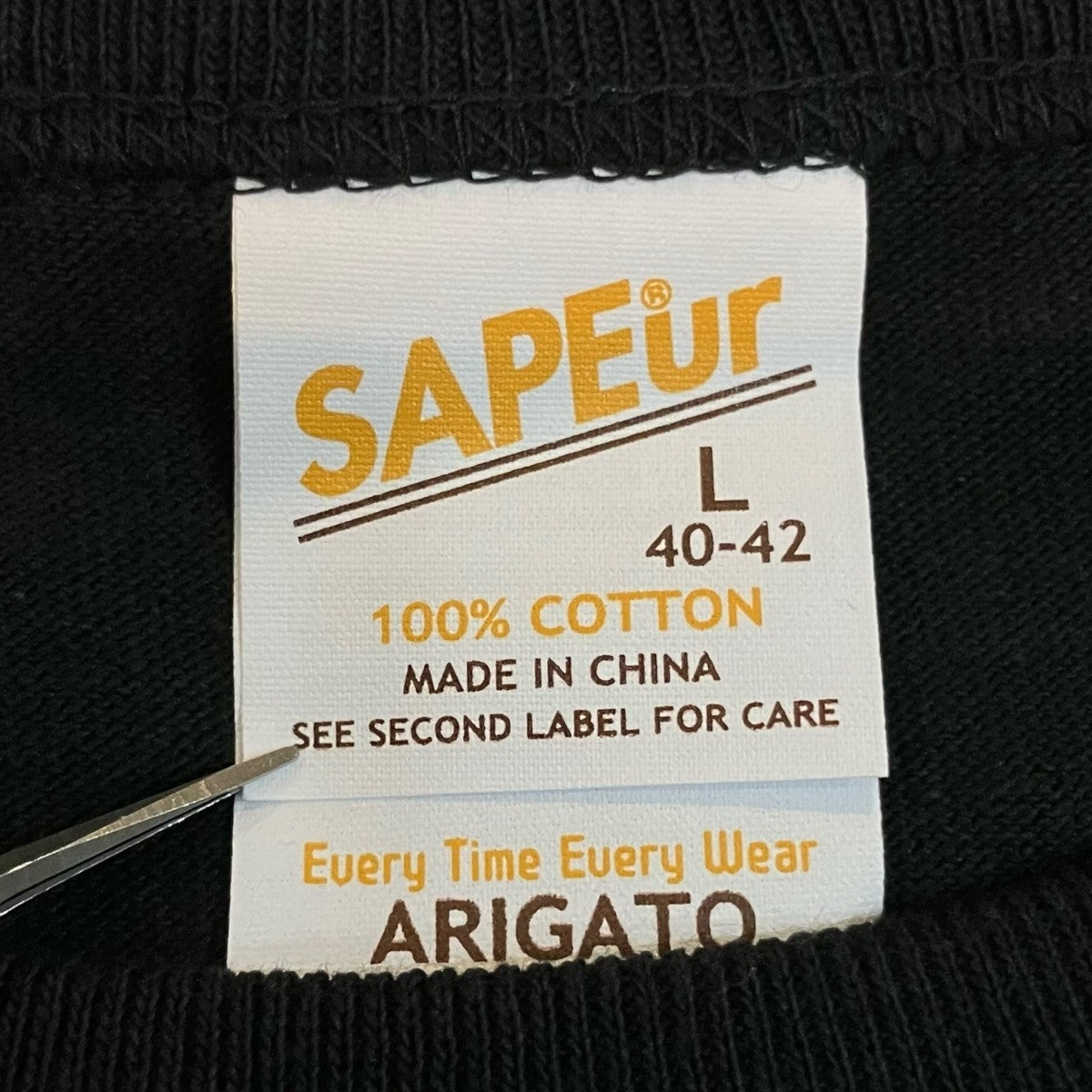 SAPEur 「HARLEQUIN S S TEE」ロッドマンプリントTシャツA0023470 古着・中古-5枚目のアイテム画像