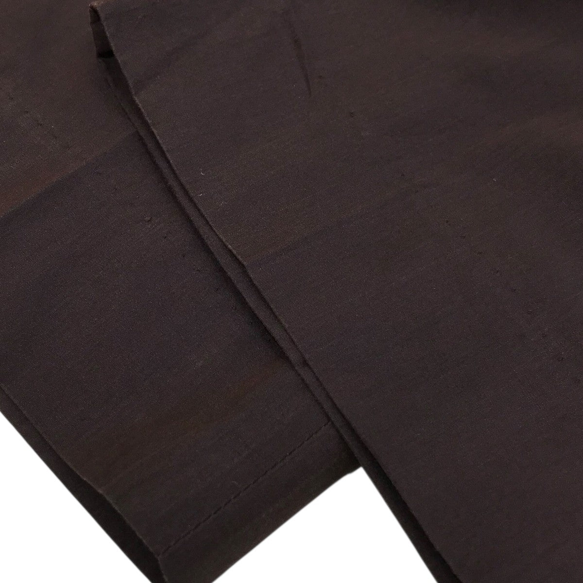 AURALEE(オーラリー) 「FINX SILK CHAMBRAY SLACKS」コットンシルク