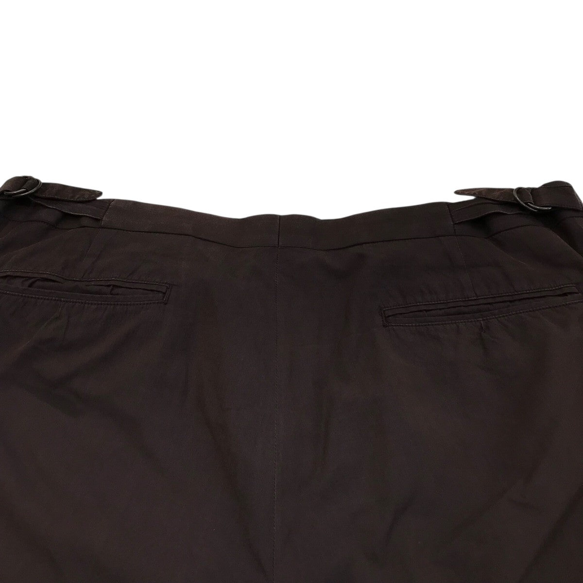 AURALEE(オーラリー) 「FINX SILK CHAMBRAY SLACKS」コットンシルク