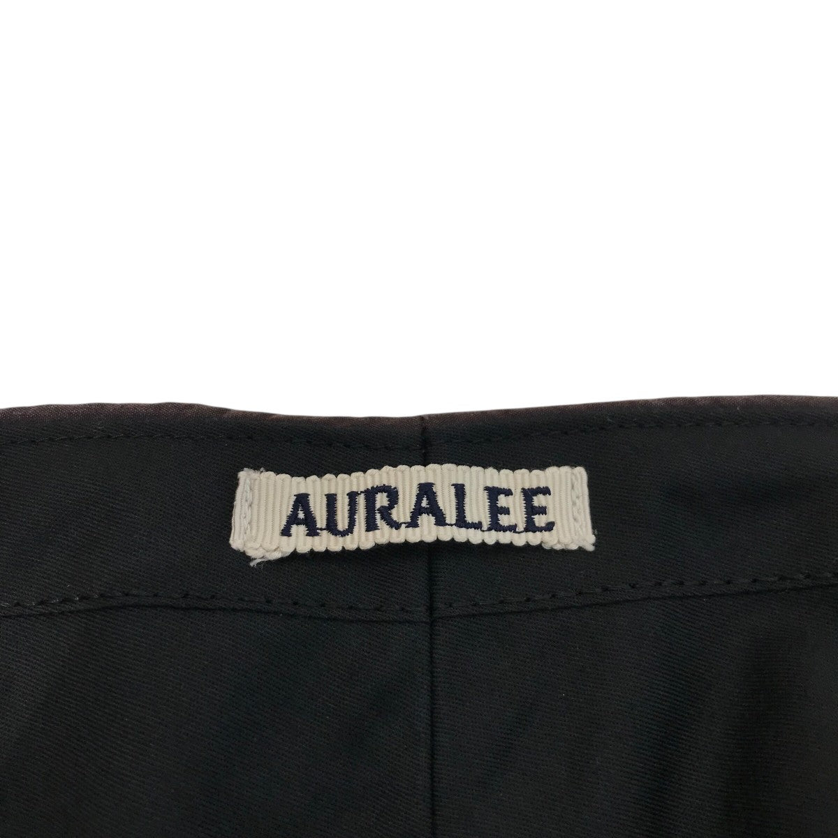 AURALEE(オーラリー) 「FINX SILK CHAMBRAY SLACKS」コットンシルク
