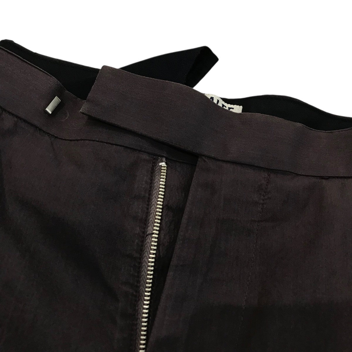 AURALEE(オーラリー) 「FINX SILK CHAMBRAY SLACKS」コットンシルク