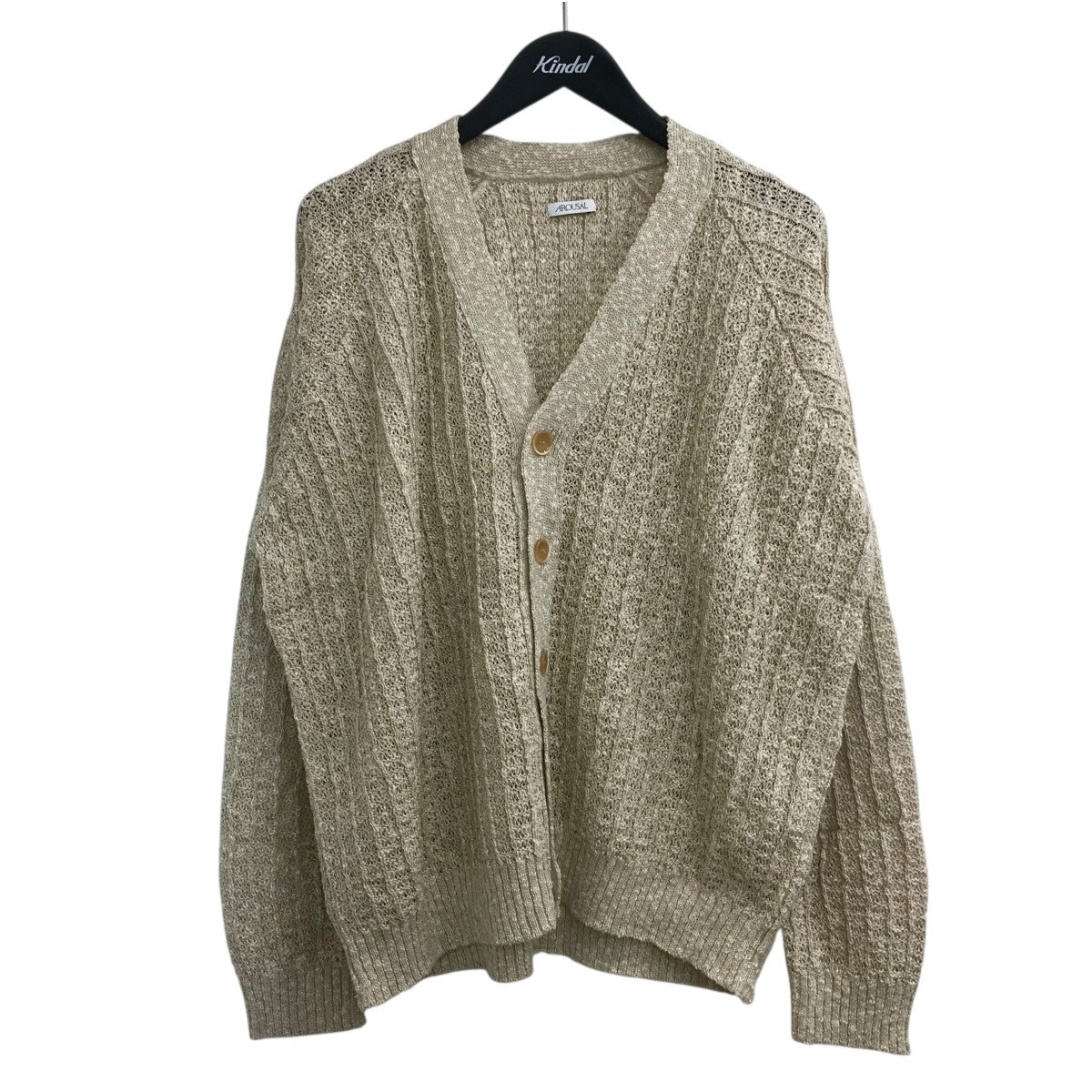 「NEP CARDIGAN」ネップカーディガン23FW KT02