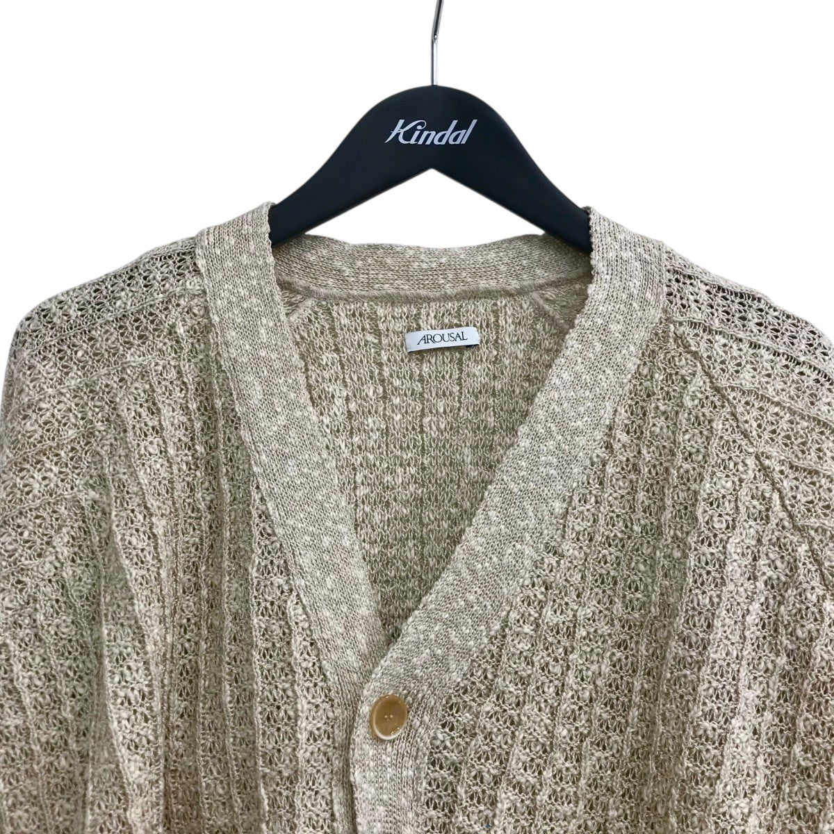 「NEP CARDIGAN」ネップカーディガン23FW KT02