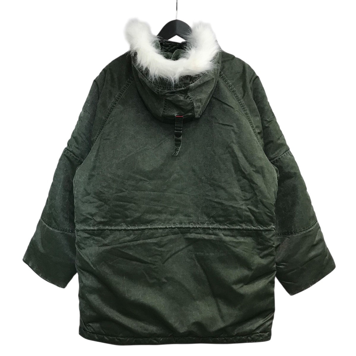 Supreme 24AW「Washed Satin N-3B Parka」N-3Bフライトジャケット 古着・中古-2枚目のアイテム画像