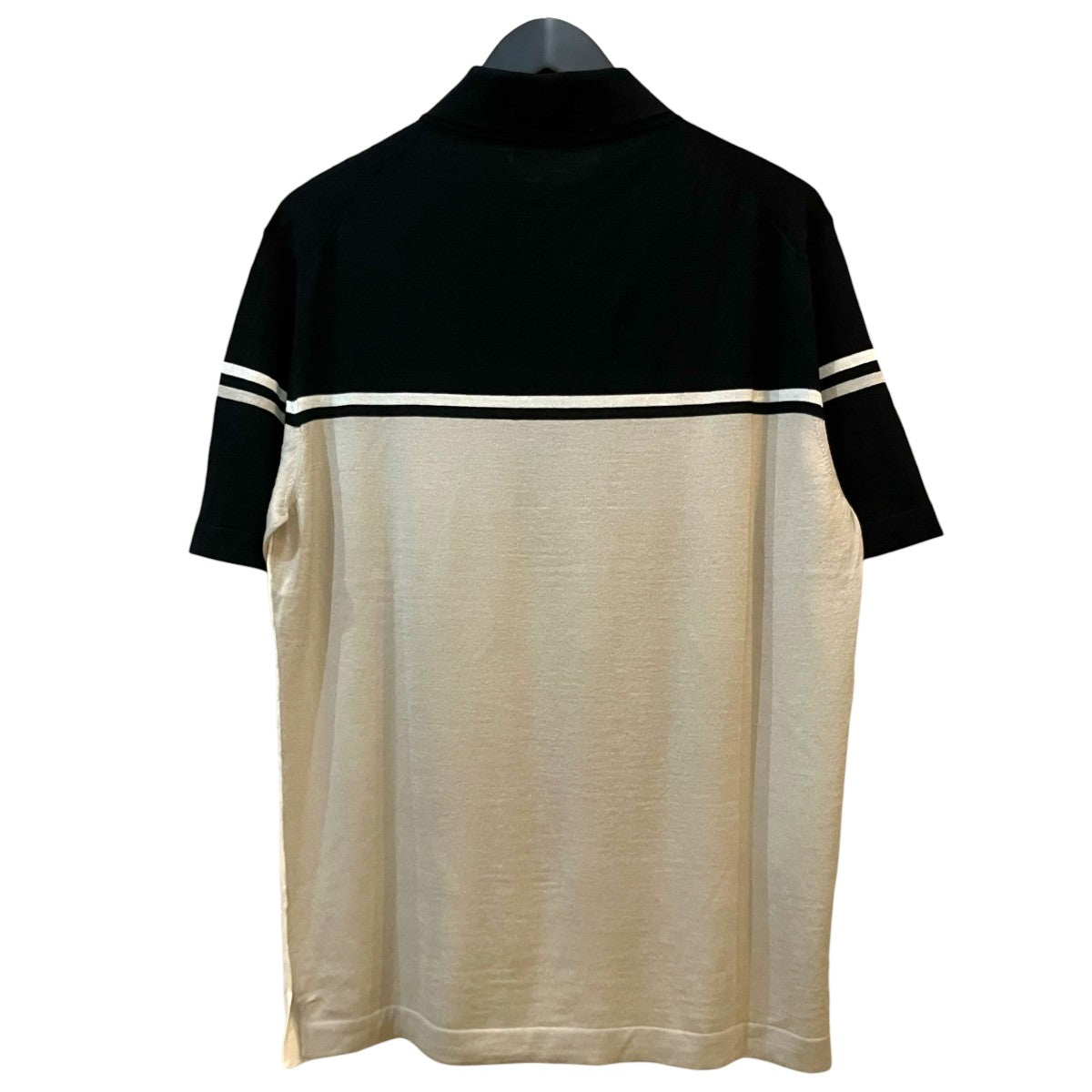HERMES ニットポロシャツ 古着・中古-2枚目のアイテム画像