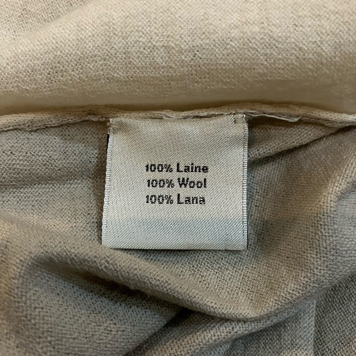 HERMES ニットポロシャツ 古着・中古-6枚目のアイテム画像