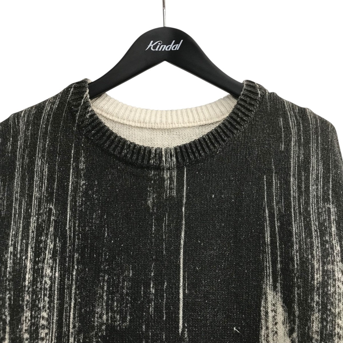 YOKE(ヨーク) 22SS「PRINTED COTTON CREWNECK SWEATER」クルーネック