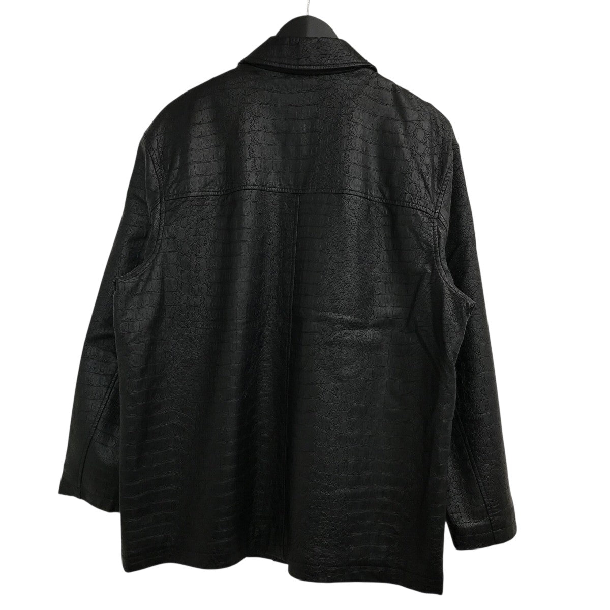 Supreme(シュプリーム) 22SS「Faux Croc Car Coat」クロコ型押し
