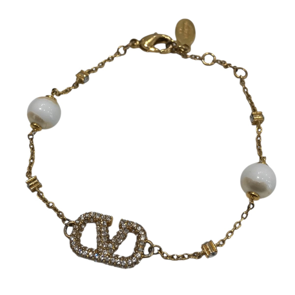 Vブレスレット VALENTINO(ヴァレンチノ) Vロゴブレスレット ゴールド｜【公式