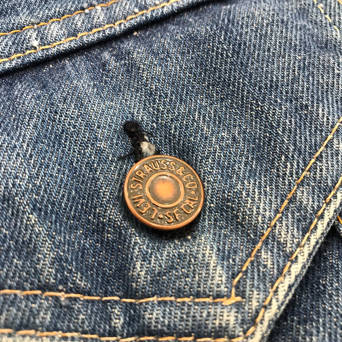 LEVI'S(リーバイス) 「ボタン裏529」デニムジャケット インディゴ