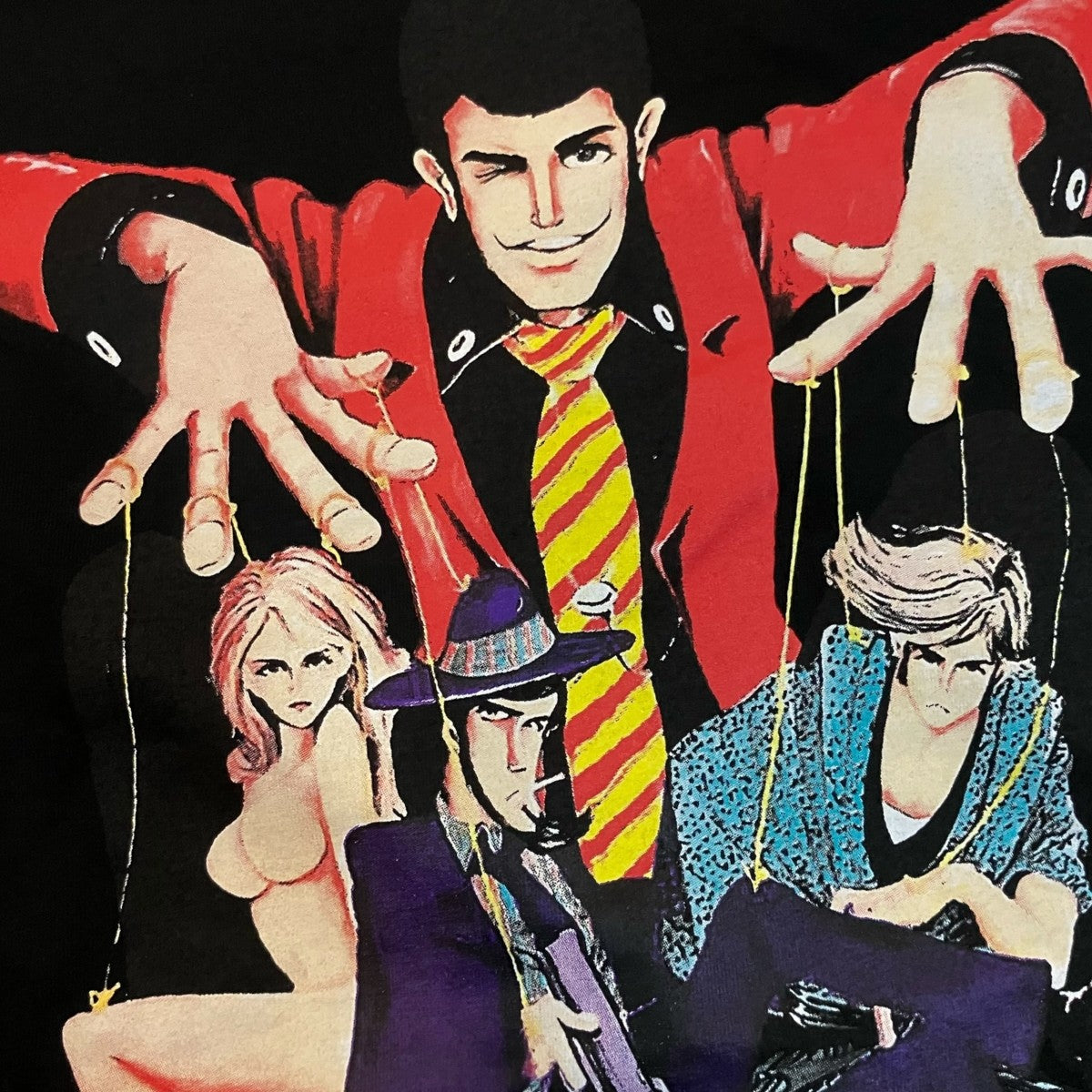 Supreme×UNDERCOVER 23SS「Lupin Tee」ルパンプリントTシャツ 古着・中古-6枚目のアイテム画像