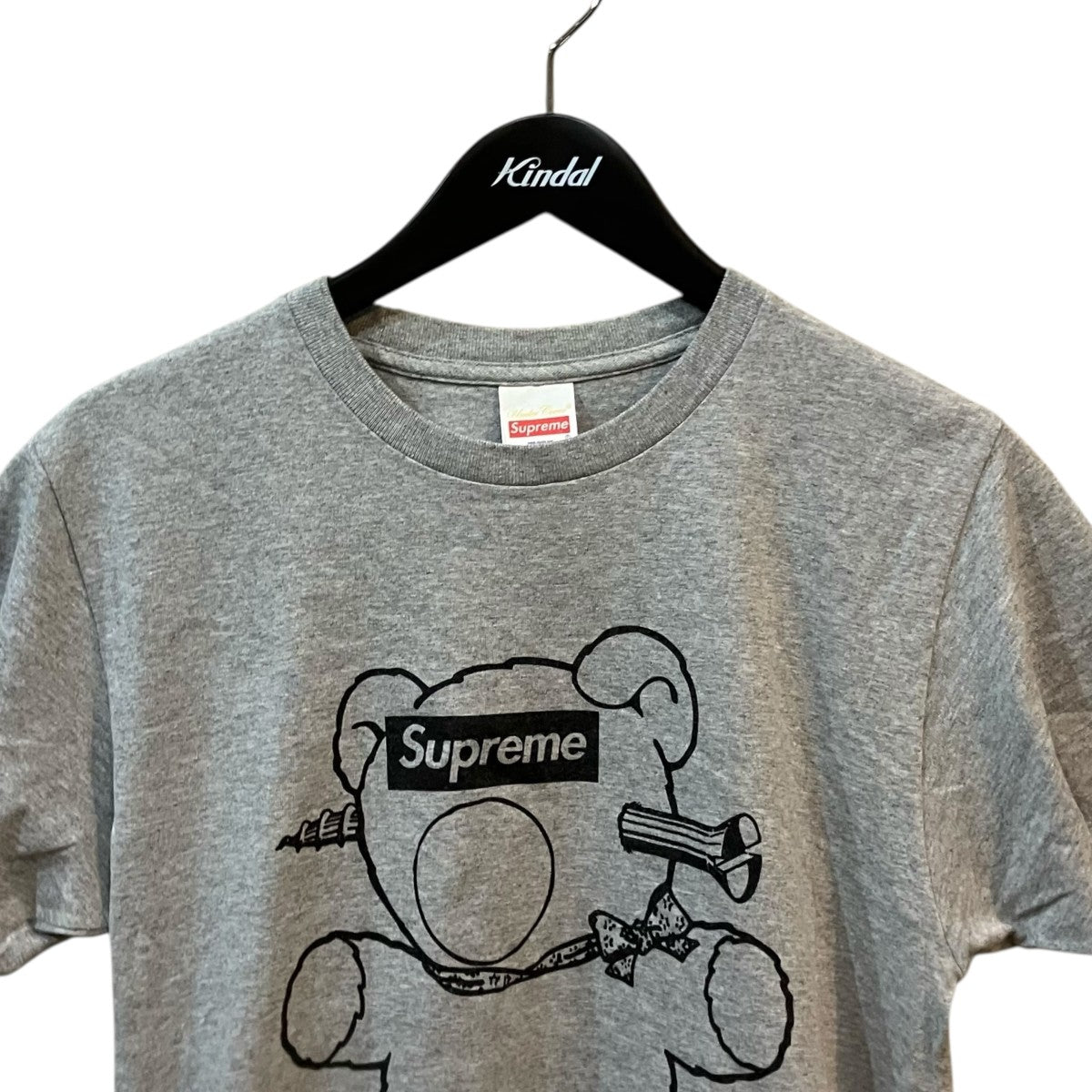 Supreme×UNDERCOVER 「Bear Tee」ロゴプリントTシャツ 古着・中古-3枚目のアイテム画像