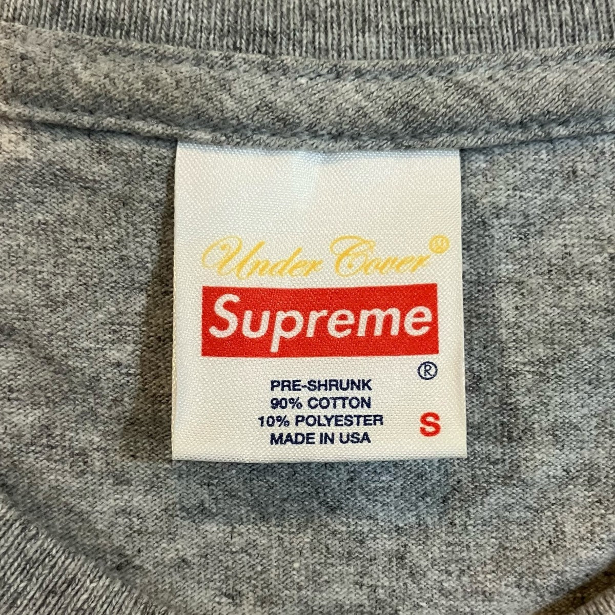 Supreme×UNDERCOVER 「Bear Tee」ロゴプリントTシャツ 古着・中古-5枚目のアイテム画像