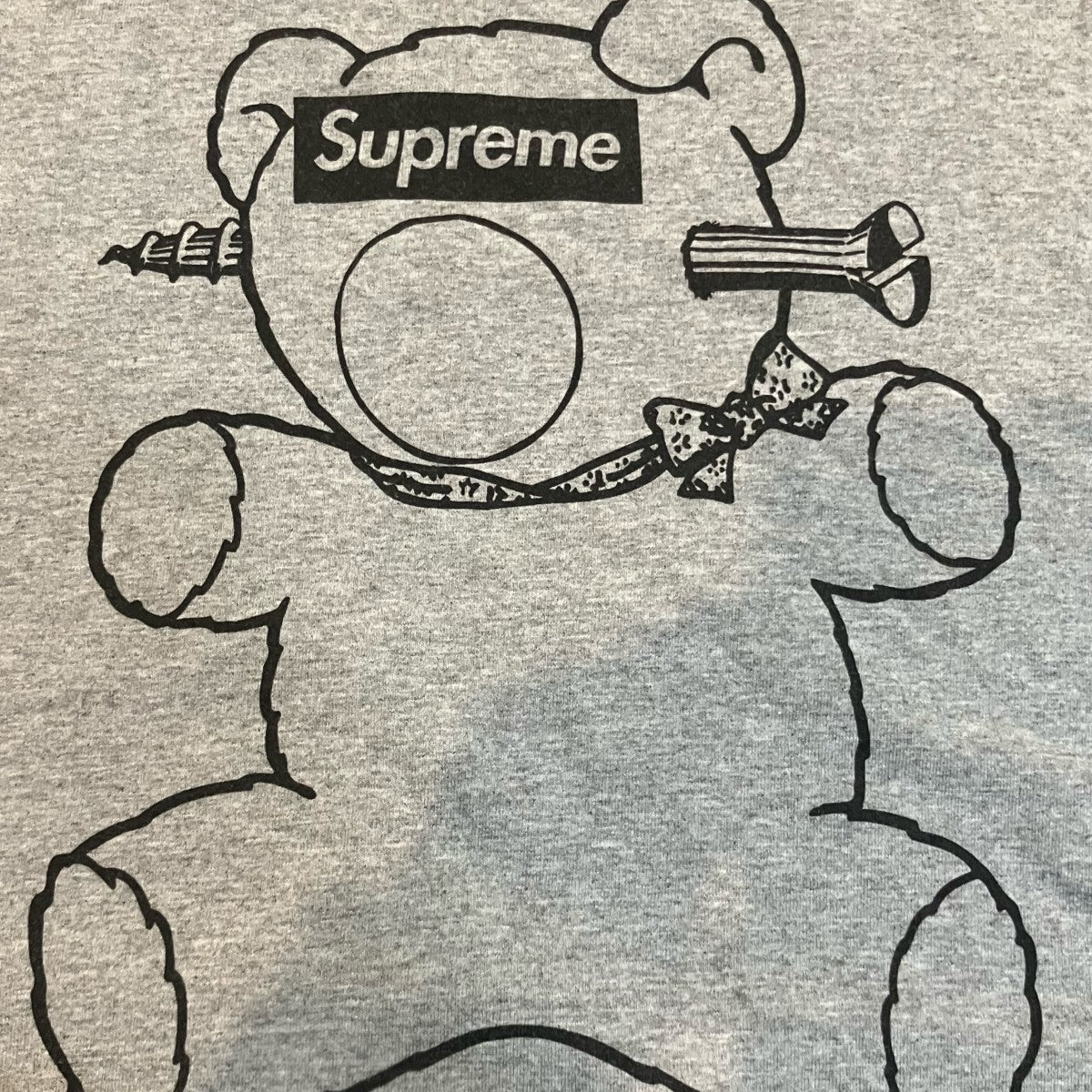 Supreme×UNDERCOVER 「Bear Tee」ロゴプリントTシャツ 古着・中古-6枚目のアイテム画像
