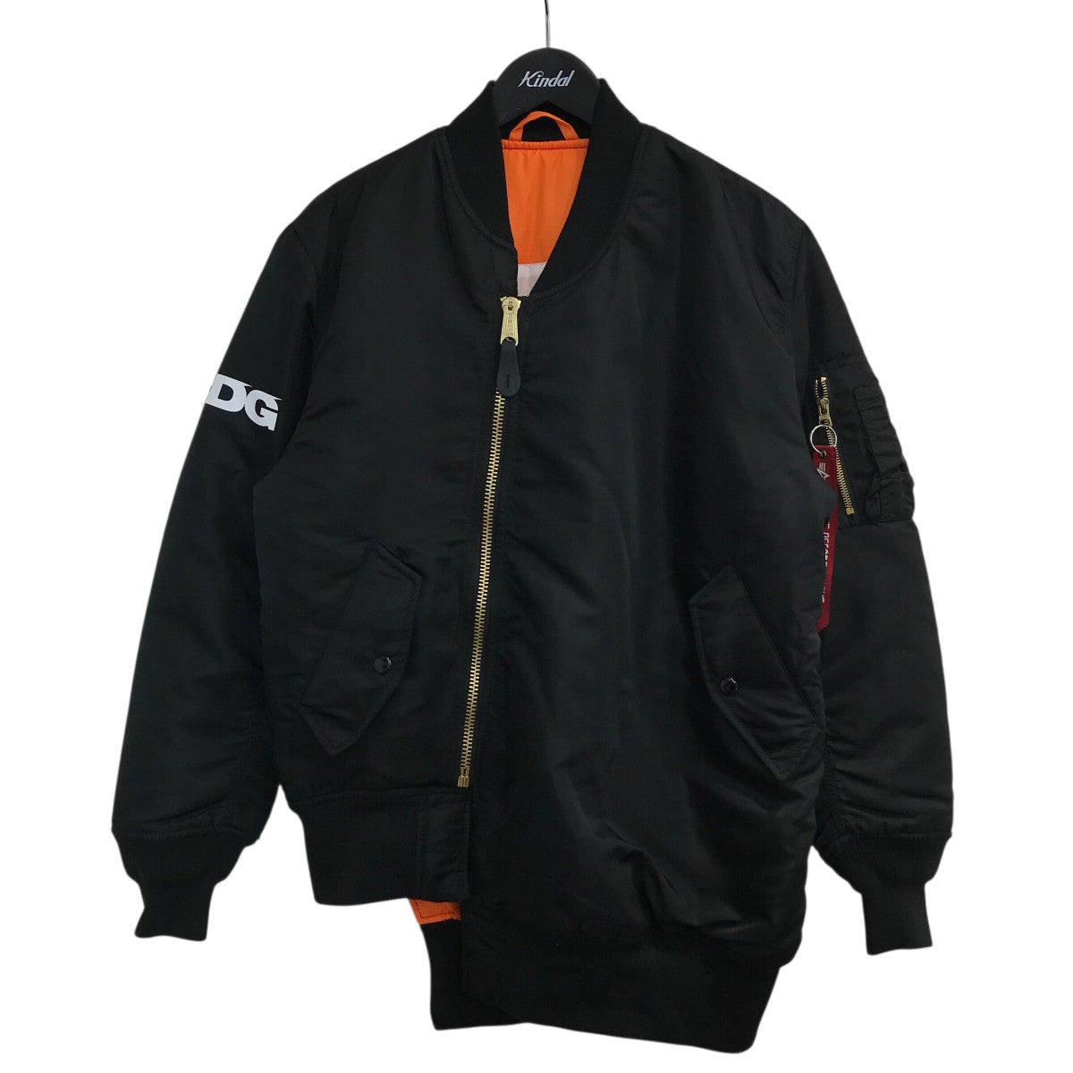 AD2024 ALPHA リバーシブル バイアス MA-1 ジャケット AD2024 ALPHA リバーシブル バイアス MA-1 ジャケット - メルカリ