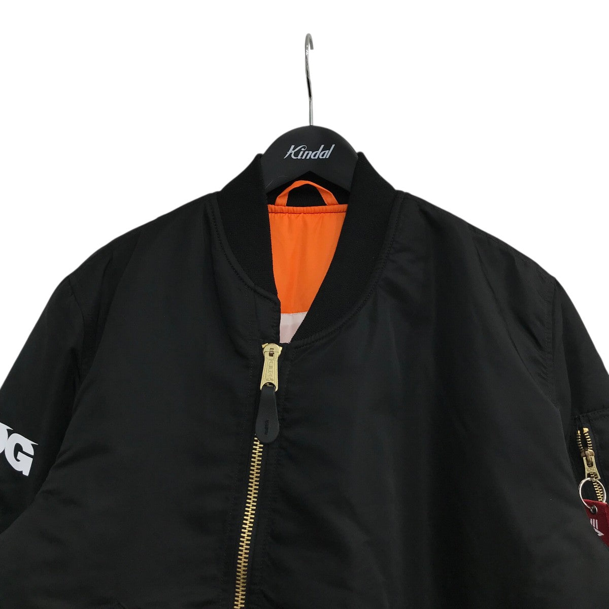 CDG×ALPHA 「AD2024」アシンメトリーMA-1ジャケットSZ J017 SZ J017