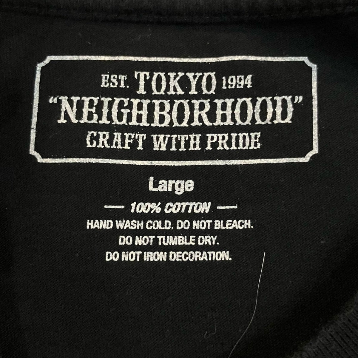 NEIGHBORHOOD×JUN INAGAWA プリントTシャツ 古着・中古-5枚目のアイテム画像