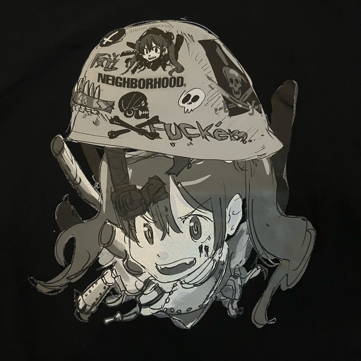 NEIGHBORHOOD×JUN INAGAWA プリントTシャツ 古着・中古-6枚目のアイテム画像